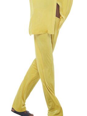 Norma Kamali Buttermilk Velvet Sweatpant, XS